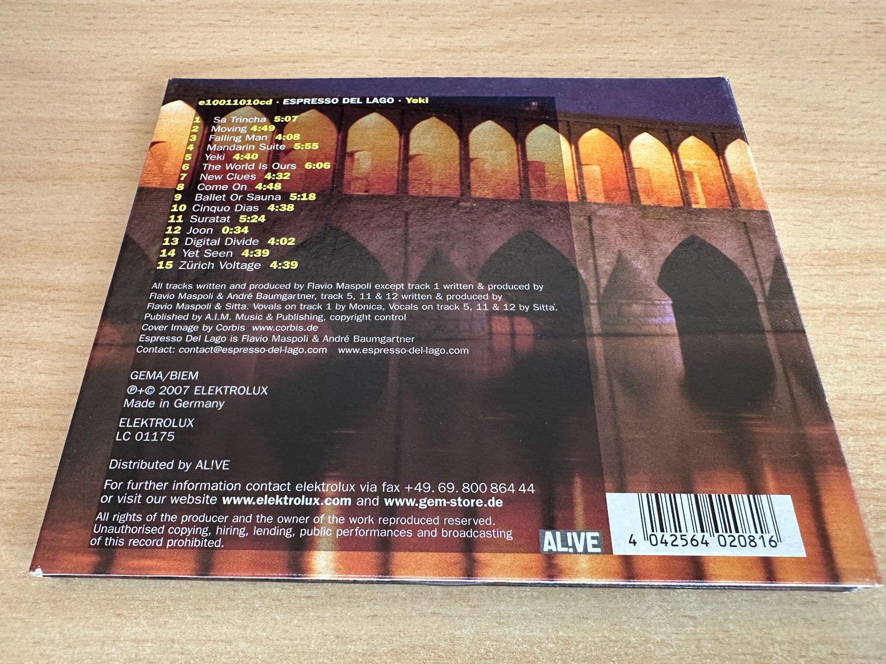 CD: Espresso Del Lago – Yeki – Usato da Rikon im Tösstal venduto da Alpenmutz 1