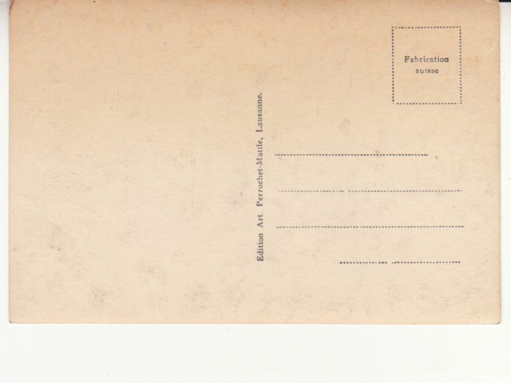 Cartoline postali: Le Bouveret ca. 1930 – Usato da Bürglen TG venduto da StampGraf 1