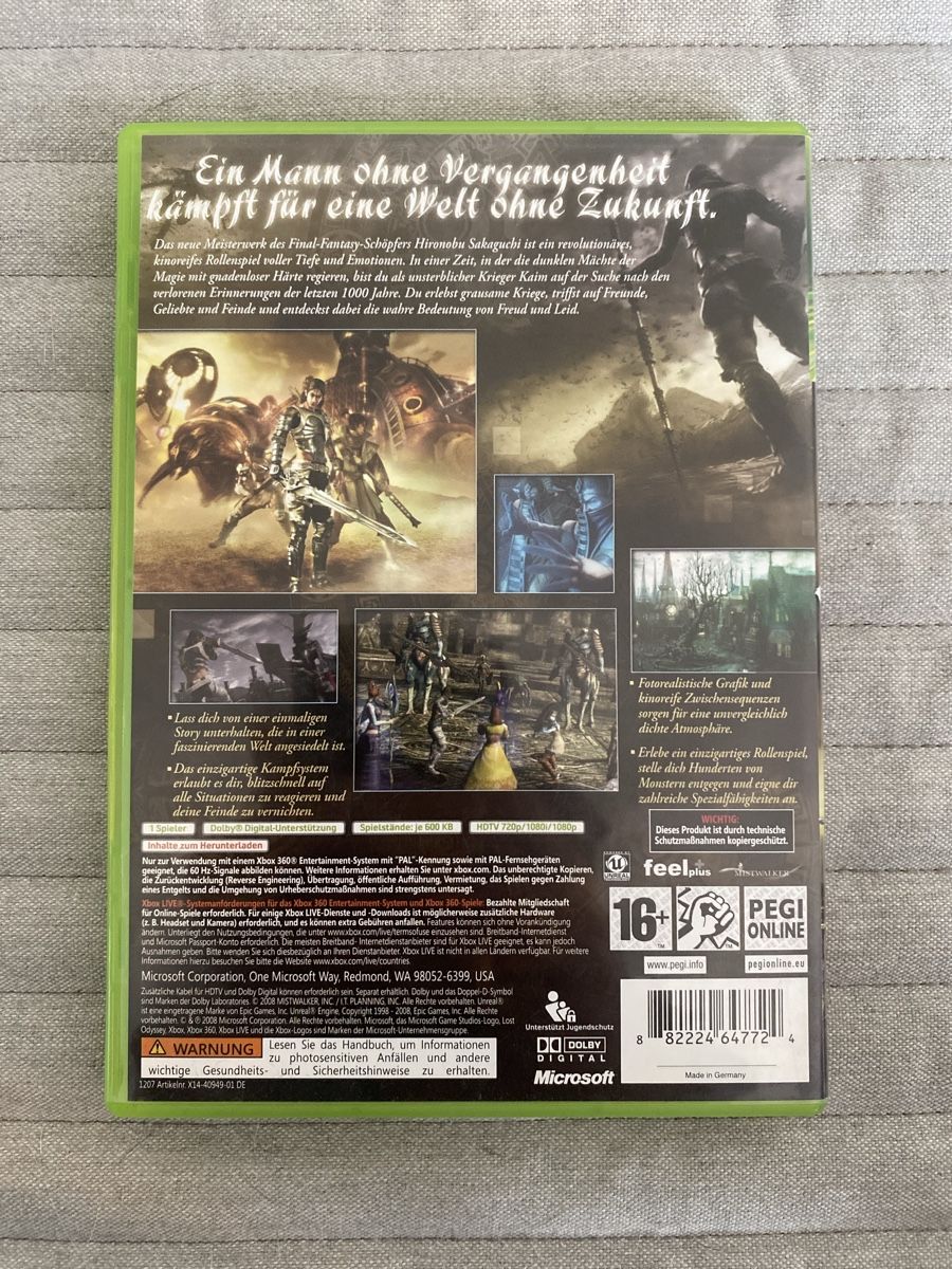 Microsoft Giochi: Lost Odyssey für Xbox 360 – Usato da Thunstetten venduto da Virus_33 2