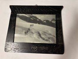 Antikes Foto von Gebr.Wehrli Kirchberg Glärnischgletscher