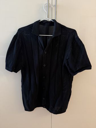 Herren Hemd schwarz Grösse L neu
