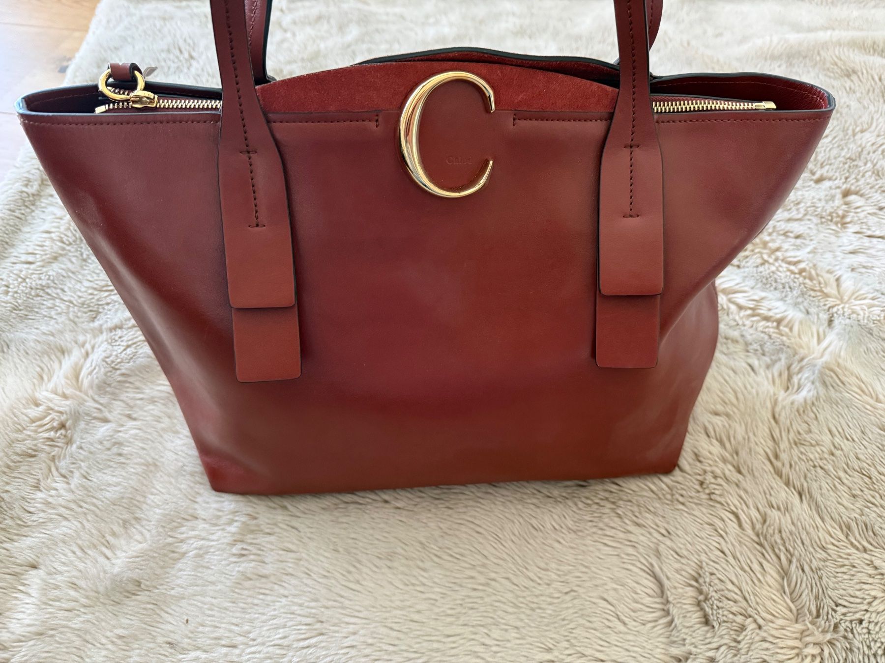 Chloé Borse: Schöne Chloé Ledertasche – Usato da Rheinau venduto da diepinskies 1