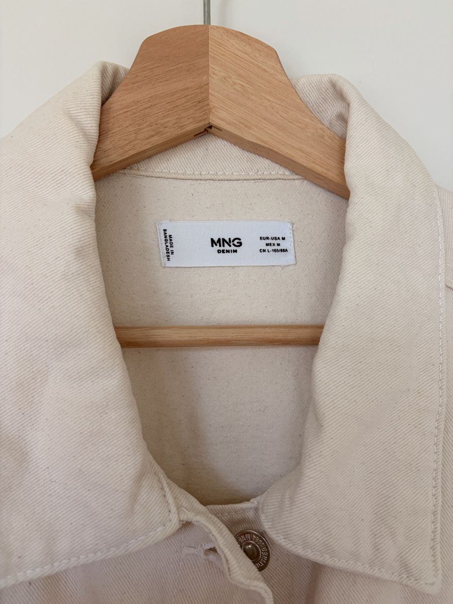 Mango Giacche: Mango Jeansjacke Gr. M/38, Off-White – Nuovo (secondo la descrizione) da Sursee venduto da van.jan 1