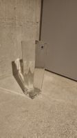 Vase Leonardo Glas klar H 43cm B 13cm neuwertig