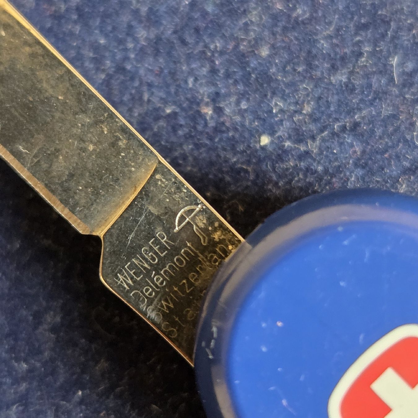 Wenger Taschenmesser: SBB CFF FFS Wenger Taschenmesser Blau – Gebraucht aus Stans von Ducati16 5