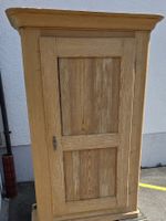 Biedermeier Tanne Schrank eintürig – abgelaugt antik