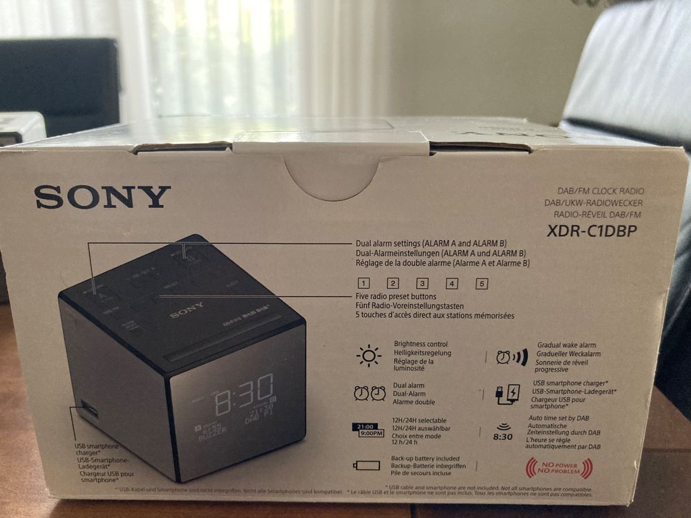 Sony DAB/FM Clock Radio Kaufen auf Ricardo