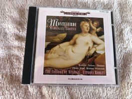 Monteverdi Madrigali Erotici CD Klassik Musik CD The Cons...