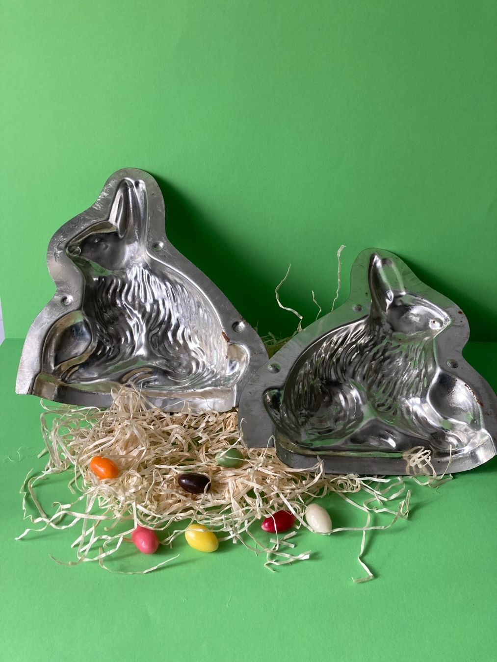 Statuette: Antike Schokoladenform Osterhase – Usato da Zwingen venduto da moje1 2