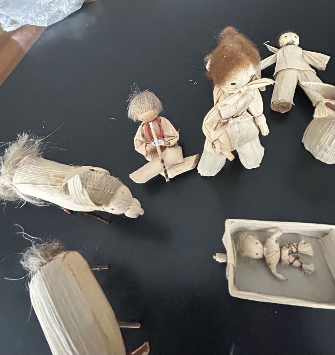 Alle Dekorationen: Verschiedene ältere Maisstroh Krippenfiguren – Gebraucht aus Zumikon von tuna007 4