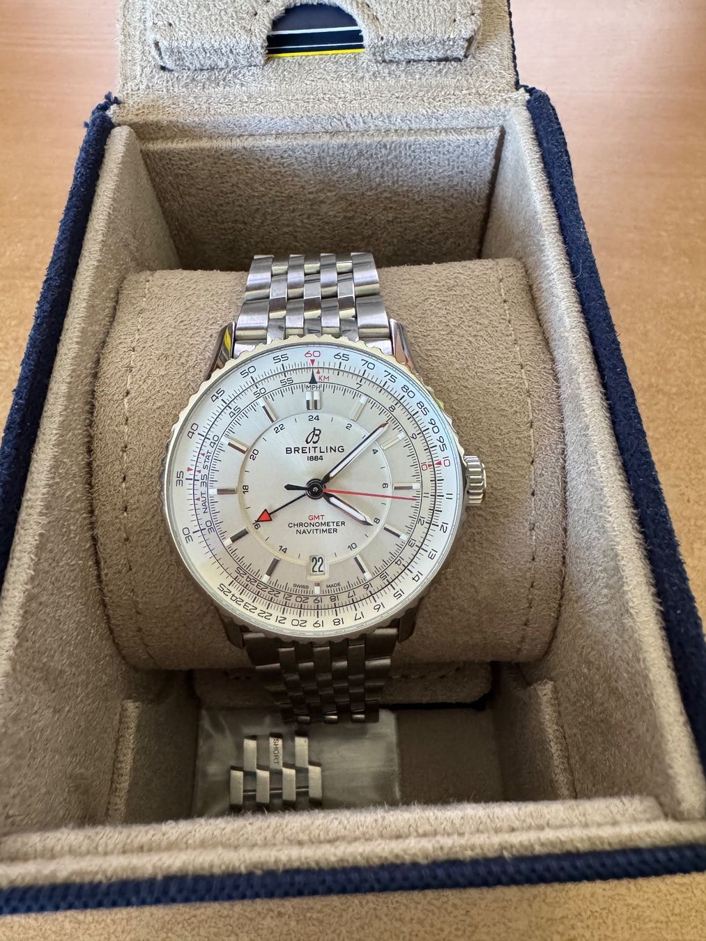 Breitling Orologi: Breitling Navitimer Automatic GMT 41 – Usato da Bern venduto da gor_q85k