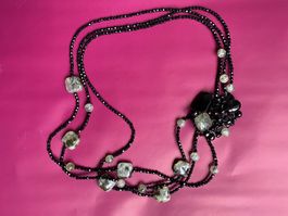 Collier Sautoir Onyx Moosachat