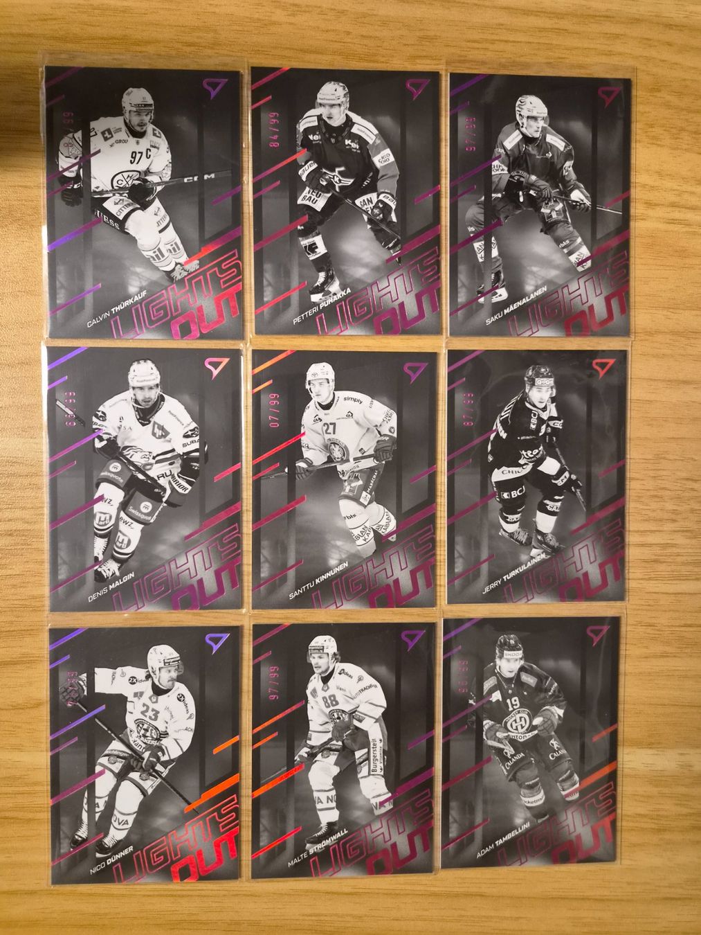 Sportzoo Sammelbilder & Trading cards: Sportzoo - 9 x Lights out – Neu (gemäss Beschreibung) aus Nänikon von AdrianL