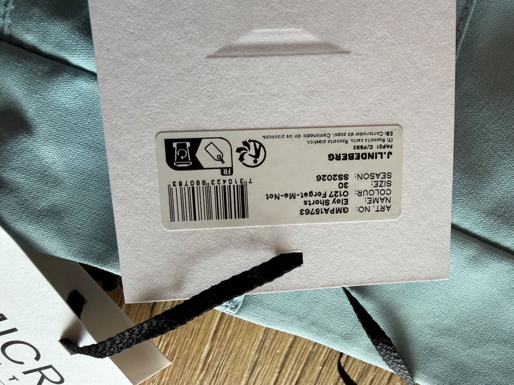Lindeberg Pantaloni: J. Lindeberg Golf Shorts Eloy – Nuovo e nell'imballaggio originale da Mauensee venduto da ramons80 2
