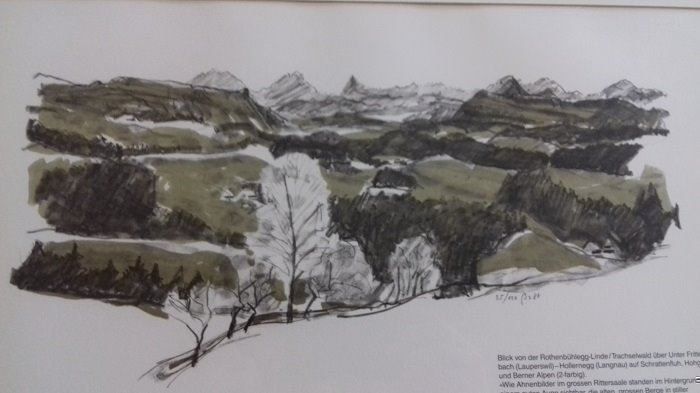 Grafica & Litografie: Fred Baumann Lithographie Emmental nummeriert – Usato da Bern venduto da gruemscheler5 1