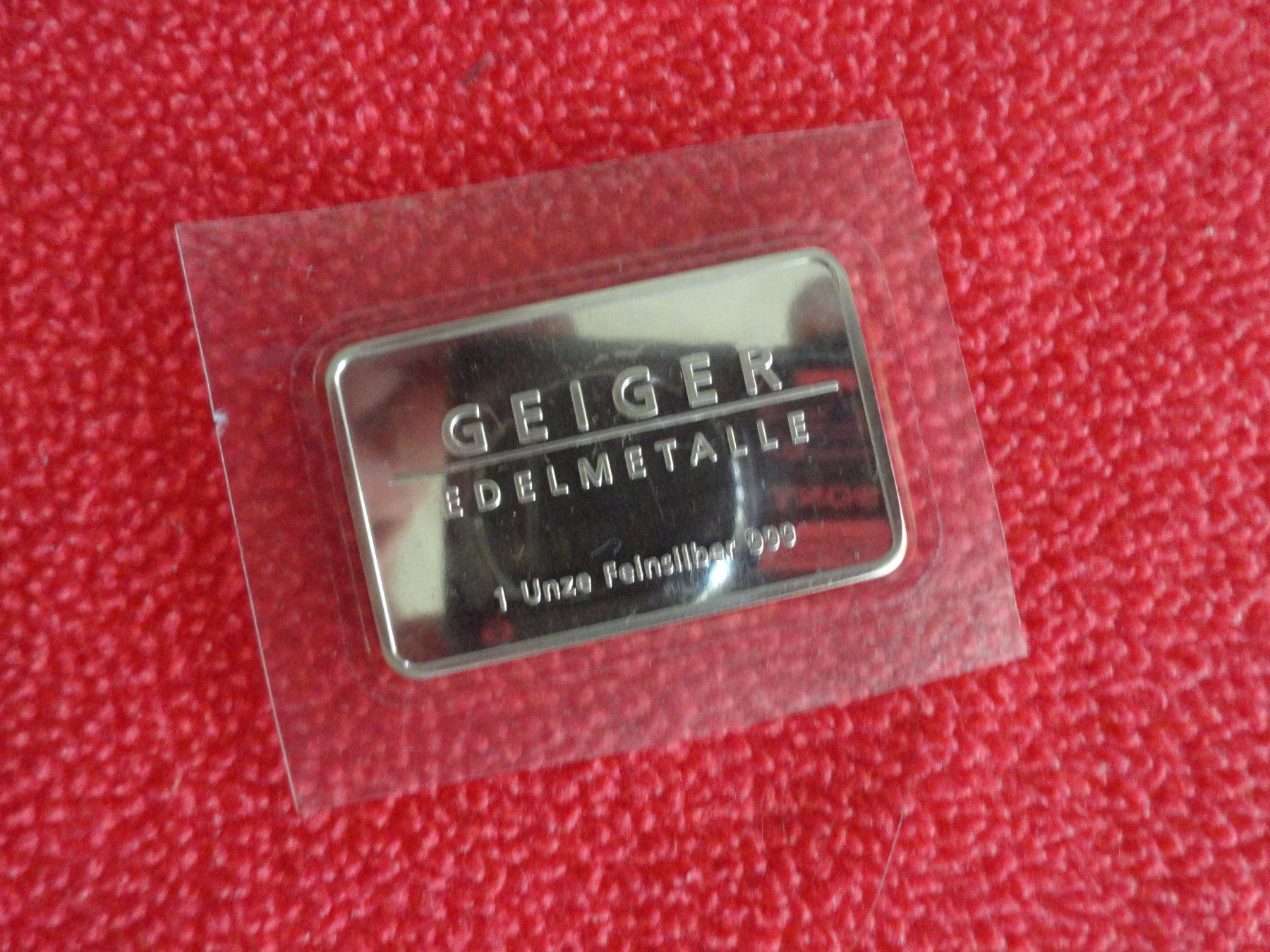 Métaux précieux: 1 UNZE FINE SILVER - SCHLOSS GÜLDENGOSSA – Neuf avec emballage d'origine à Gerlafingen par Shiva_74