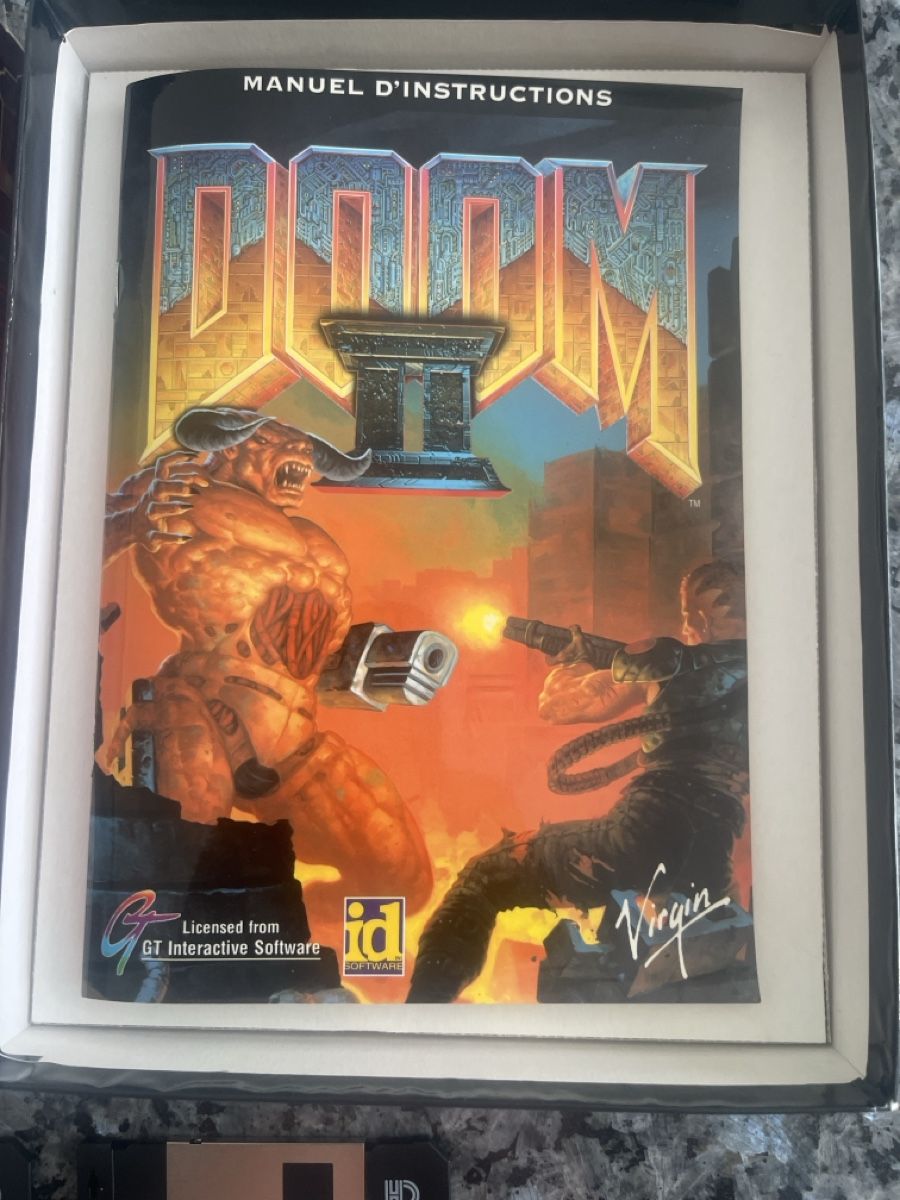 Giochi: Rare jeu Doom II pour PC IBM 3.5 disquettes et manuel – Usato da Crissier venduto da Texavery01 2
