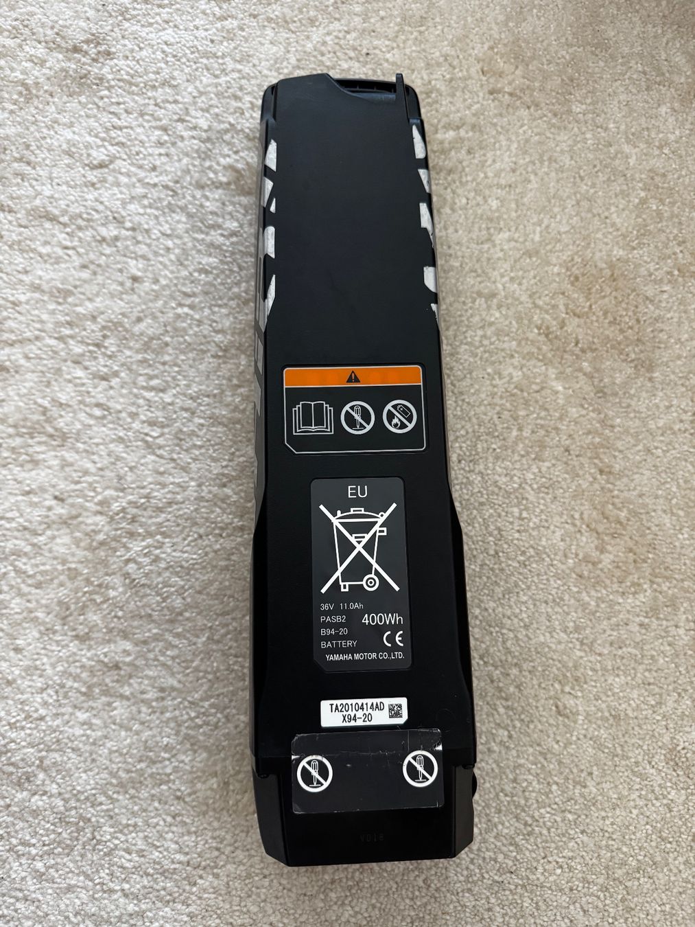 Yamaha Batterie: Yamaha Akku E Bike 400Wh – Usato da Derendingen venduto da nini.22 1