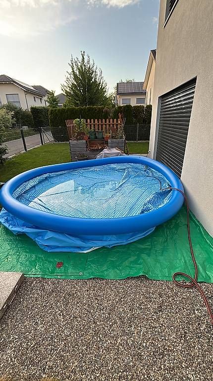 Piscine: Intex Pool 4m Durchmesser – Usato da Abtwil SG venduto da fabianjaco