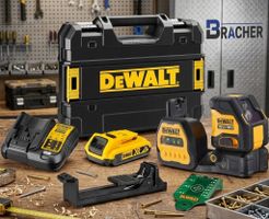 DeWALT Kreuzlinienlaser Grün12/18V 2.0Ah XR Li-Ion neu&ovp