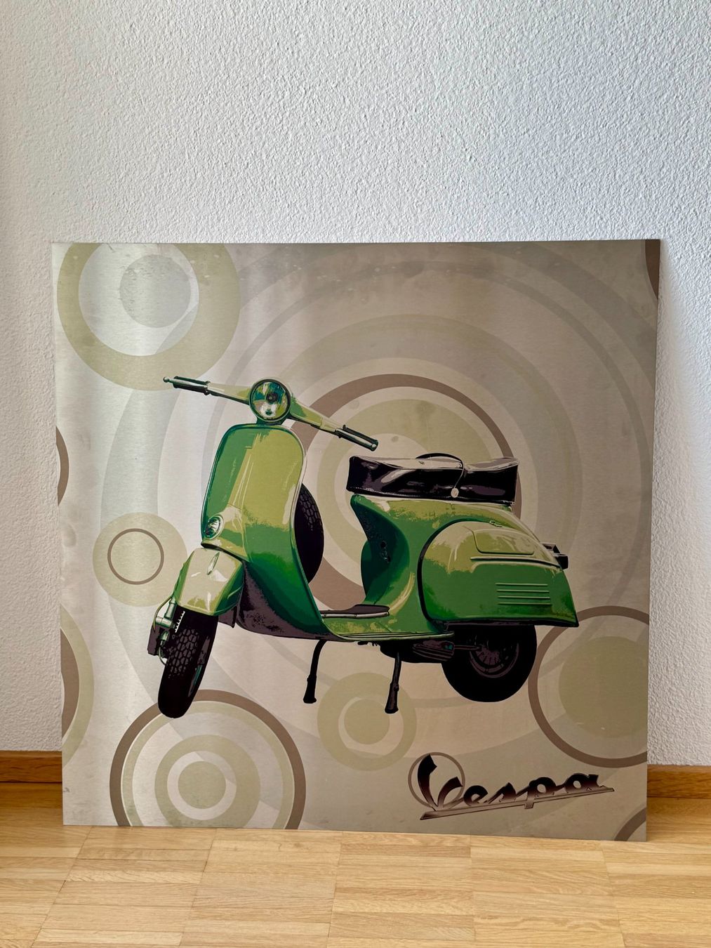 Foto & Immagini: Vespa, Edelstahl Bild, 73x73cm – Usato da Belp venduto da F_ferrarini