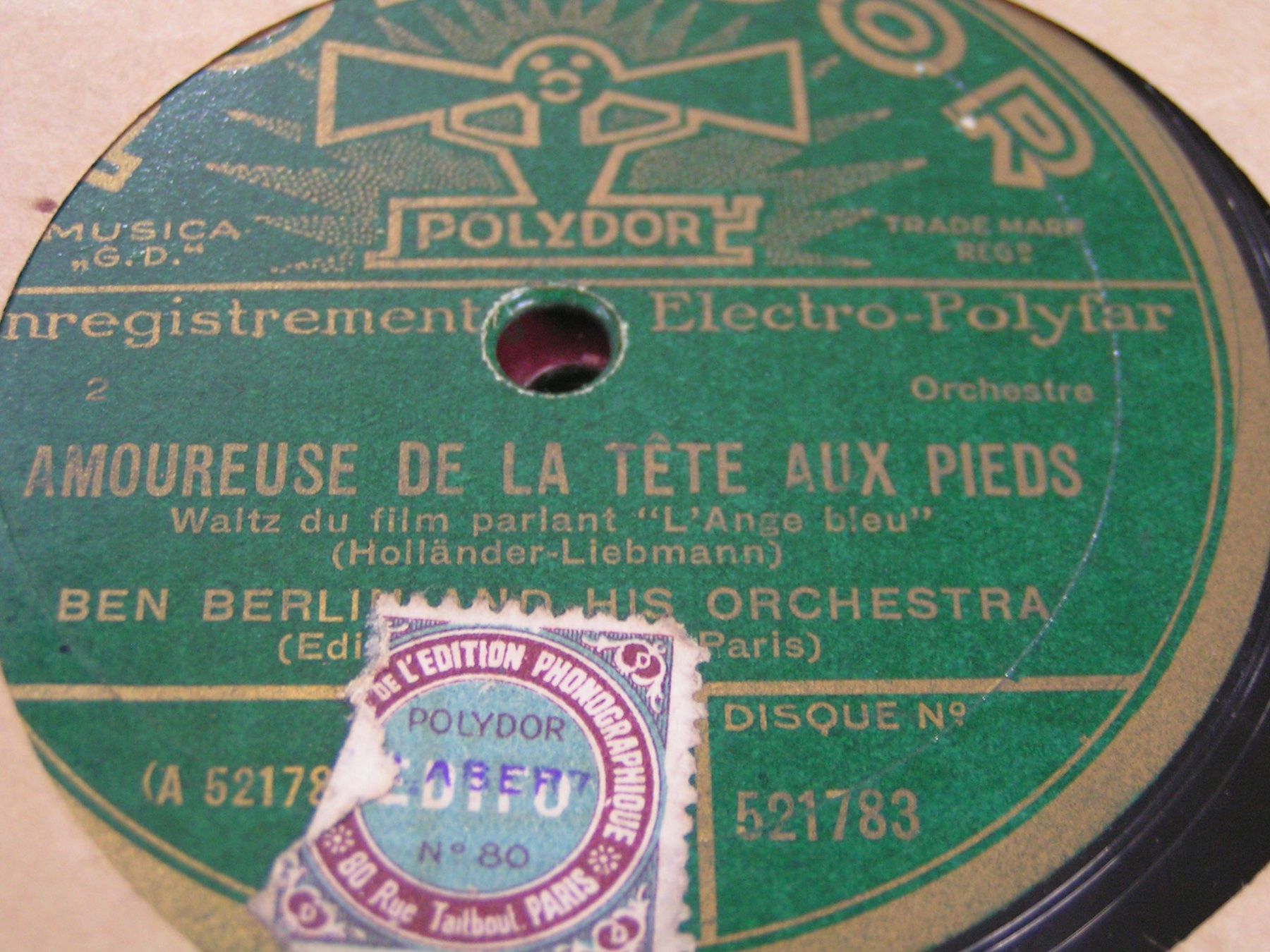 Dischi in vinile: DISQUES 78 TOURS – Usato da Lausanne venduto da Leag 2