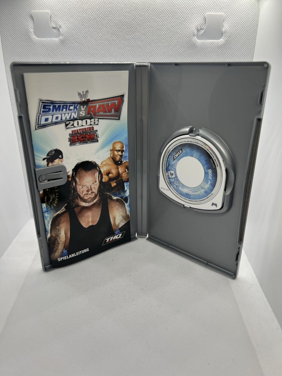 Sony Spiele: WWE Smackdown vs Raw 2008 PSP Spiel + Anleitung – Gebraucht aus Düdingen von Joeymoey 1