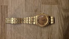 Omega Seamaster Uhr Gold mit Datumsanzeige