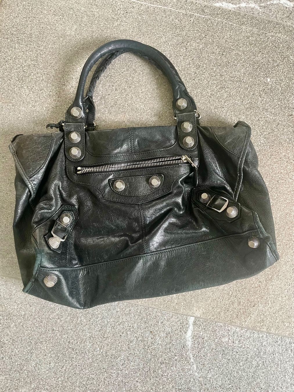 Balenciaga Taschen für Damen: Balenciaga Giant Stud Bag - Black – Gebraucht aus Zürich von  1