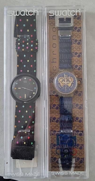 Orologi: Swatch vintage con custodia e batteria nuova – Usato da Mendrisio venduto da LaSa00