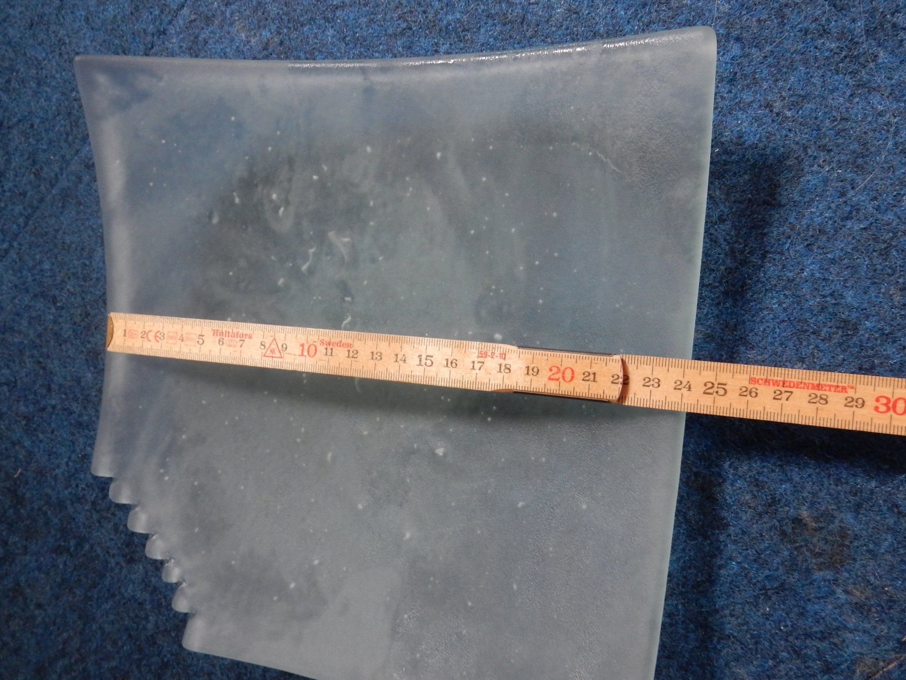 Servierplatten: spezieller Glasteller Platte B. Eberle Glas Teller – Gebraucht aus Jona von simongarden 3