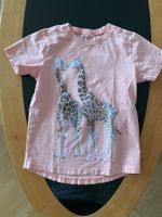 T-Shirt mit Giraffen die sich verfärben Gr. 128/134