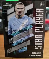 Topps Knockout Erling Haaland Star Player Manchester City
