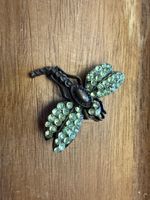 Libellen‑Brosche – elegante Brosche aus dunklem Metall