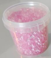 Deko-Kies „Kristall-Tau“ – Rosa  90g Neu & OVP