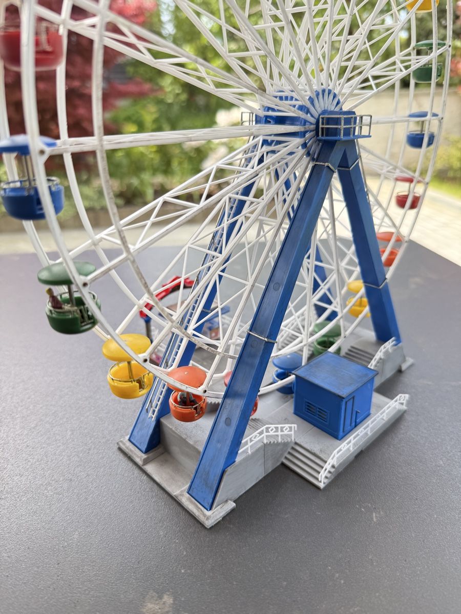 Faller Modellini di ferrovie: FALLER Riesenrad H0 mit Motor – Usato da Seltisberg venduto da doosie_ch 4