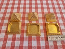  Piramide Metall  3 stk