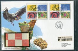 1996 Gross FDC Markenheftchen