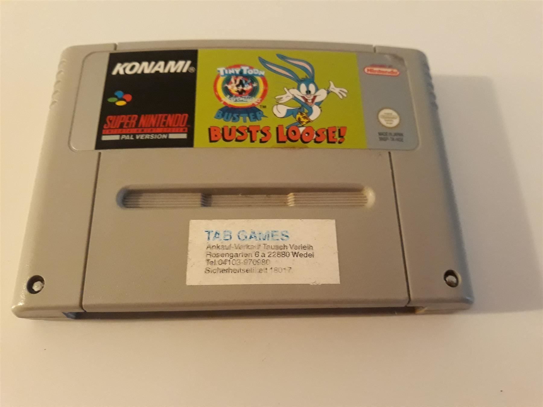 Giochi: Tiny Toon Super Nintendo SNES – Usato da Aarau venduto da Kaesekuchen2000