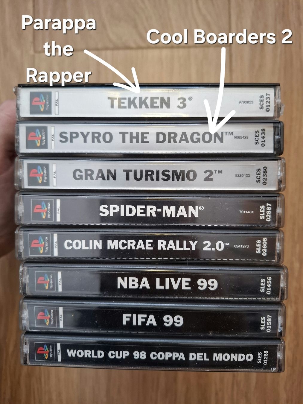 Sony Console: Functional PS1, 8 working games, 2 memory cards and adapter! – Usato da Riva San Vitale venduto da Stekri 3