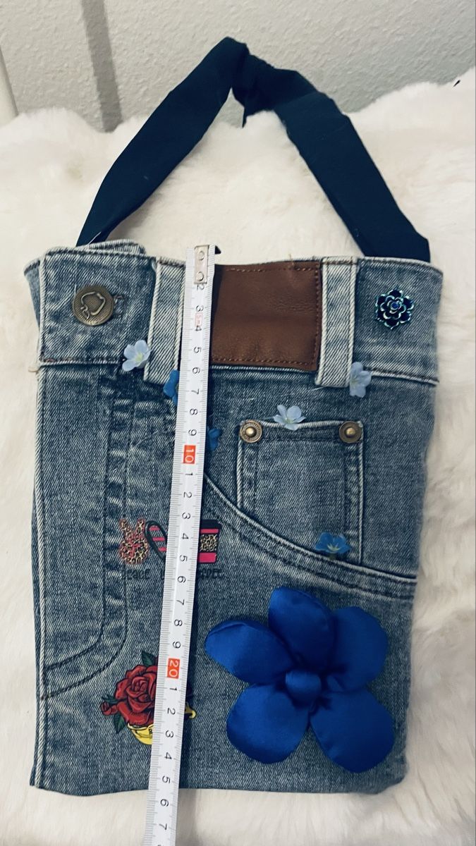 Borse: Jeans Handtasche, einzigartig Neu! – Nuovo e nell'imballaggio originale da Au ZH venduto da Jaggy4 4