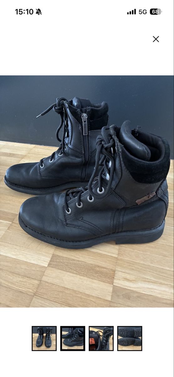 Harley-Davidson Scarpe da donna: Harley Davidson bike boots  – Usato da Neuchâtel venduto da msu_8sxj 1