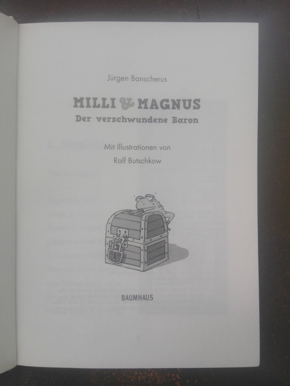 Libri: Milli & Magnus - Der verschwundene Baron – Usato da St.Galllen venduto da elkaphone 2