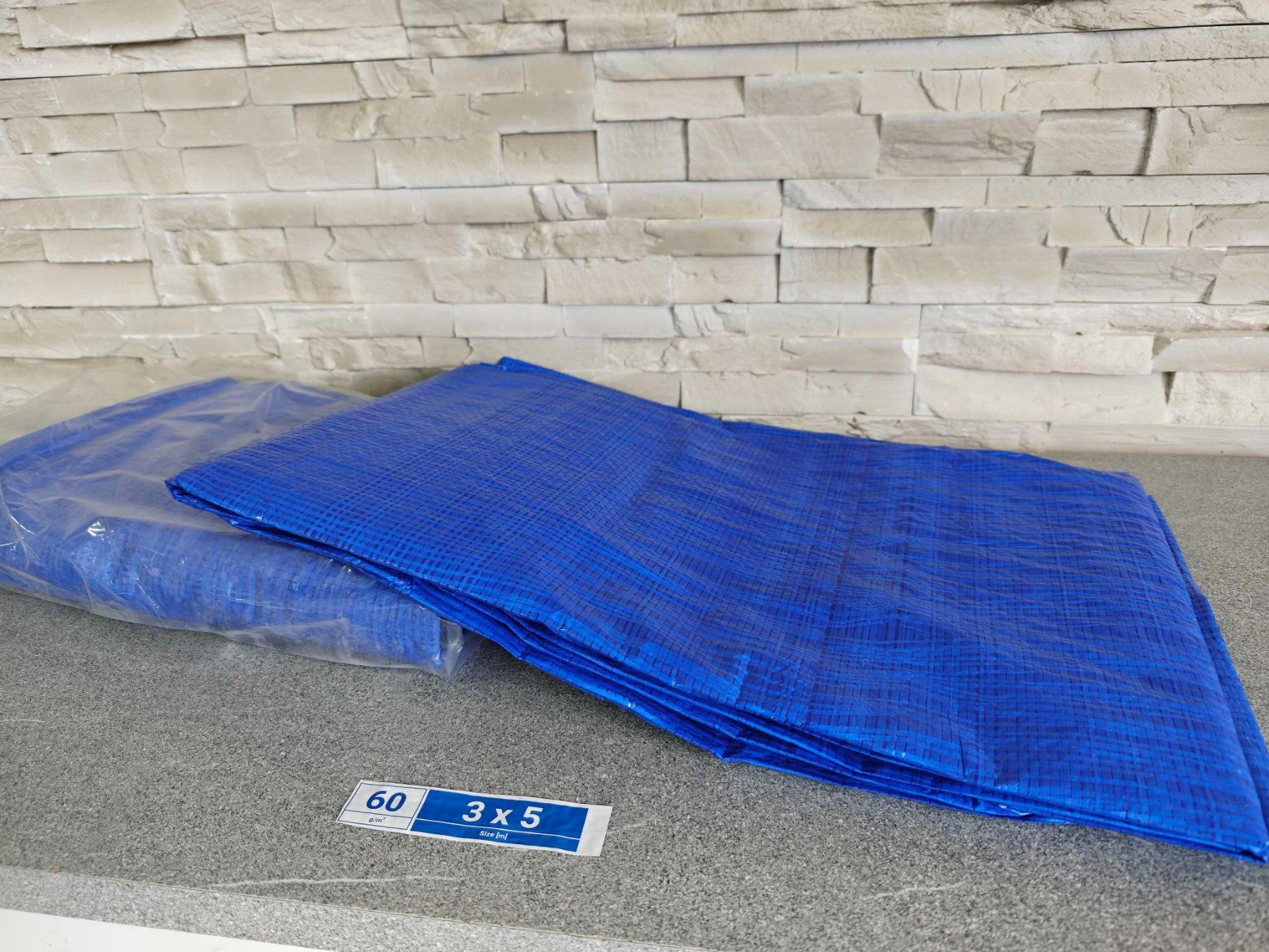 Autres: 2 x Abdeckplane Schutzplane Gewebeplane 3 x 5 Meter blau – Neuf (Voir description) à Baar par Werkzeugzentrum 1
