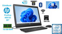 HP ProOne 400 G2 TouchScreen All-in-One i7 Win11pro 16GB RAM