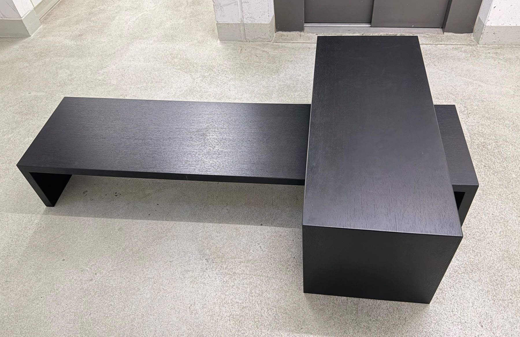 Lambert Tavoli: Lambert Couchtisch-set, schwarz – Usato da Zürich venduto da menschmeier