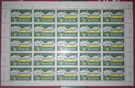 1953 Bogen Nummer B333 Sondermarke Postbüro 