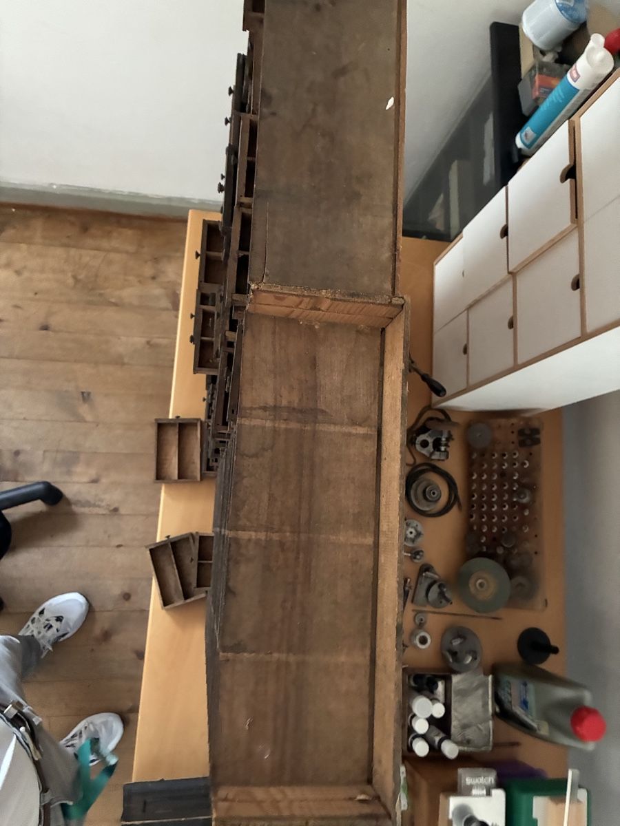 Articoli in legno: Layette horologer – Difettoso da Biel/Bienne venduto da moscherinos 6