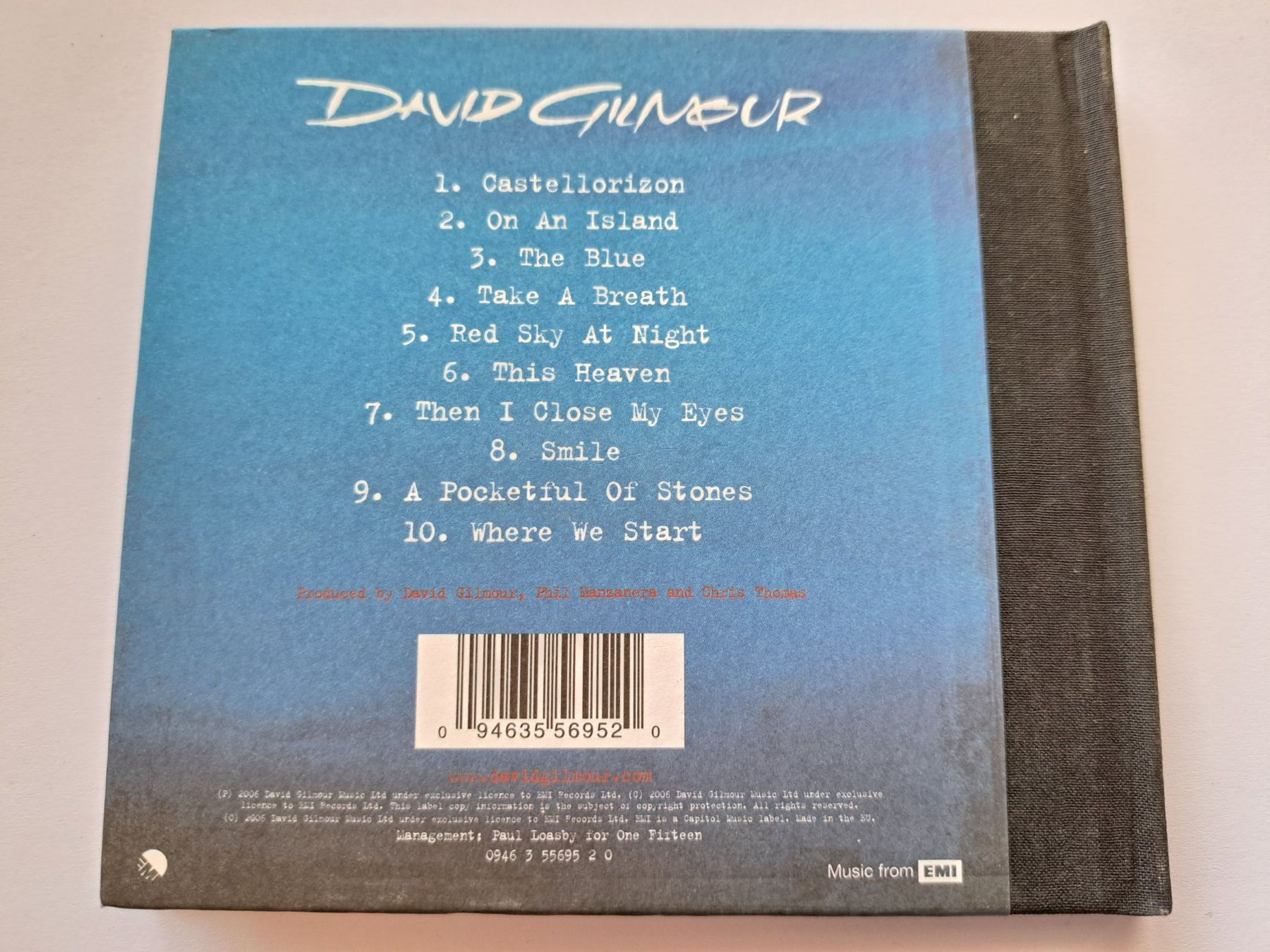 CD: Dave Gilmour -  On an Island – Usato da Pully venduto da bro_n52j 1
