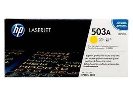 Original HP LaserJet 503A Toner Farbe Gelb Q7582A